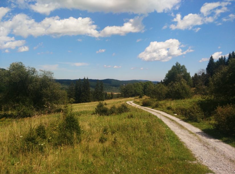 Nádherná krajina v okolí Boletic