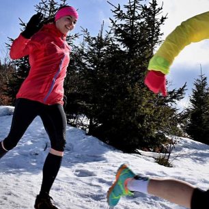 IVONA KREJČIŘÍKOVÁ - běžkyně do vrchů, která nedá dopustit na Lysá Cup a běhá především v zimě