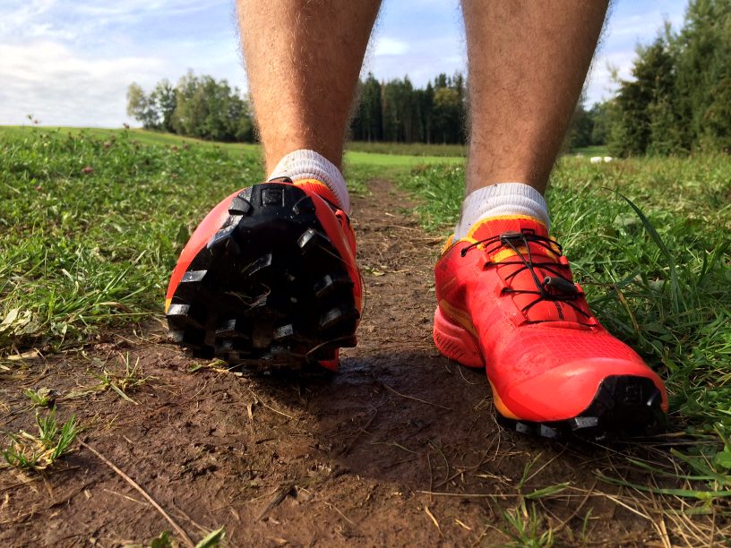 Výrazný vzorek bot Salomon Speedcross Pro 2.