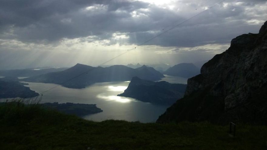 Alpská stezka na vrchol Pilatu