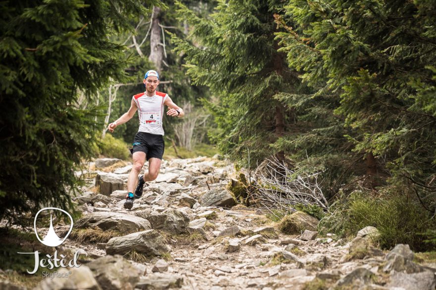 technický seběh z Ještěduna 16km