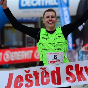 Vítěz Ještěd SkyRace® 2017 Onřej Fejfar