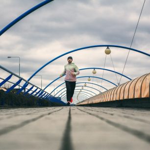 Radek Brunner ve svém obvyklém běžeckém prostředí