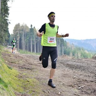 První seběh Ještěd SkyRace