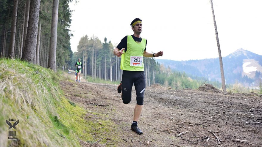 První seběh Ještěd SkyRace