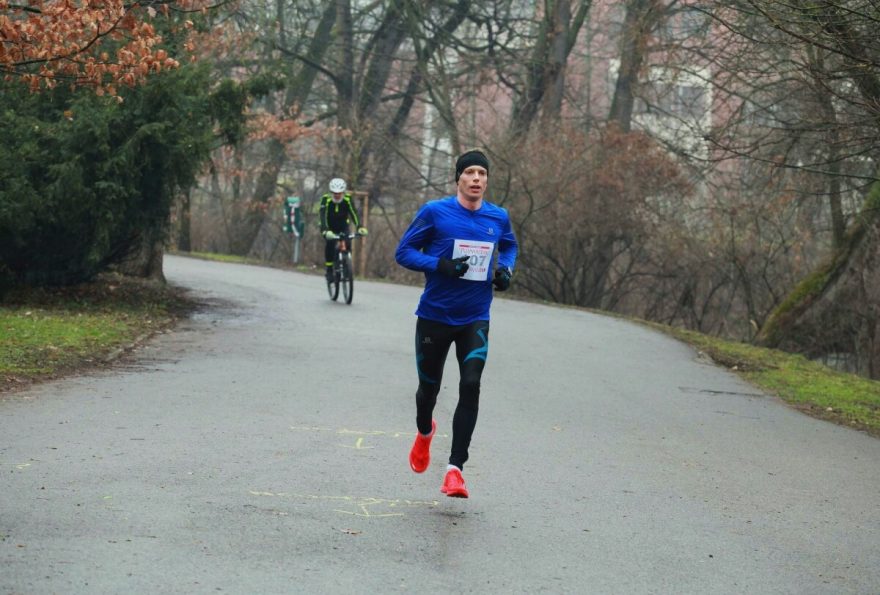 Vítěz půlmaratonu Jiří Čípa