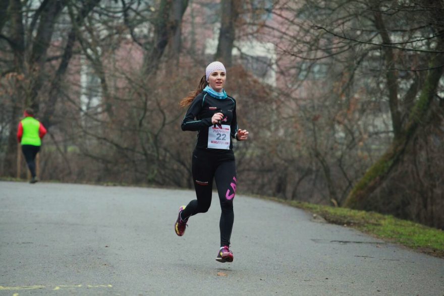 Vítězka půlmaratonu Lenka Kohnová