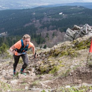 Stoupání na Ještěd SkyRace