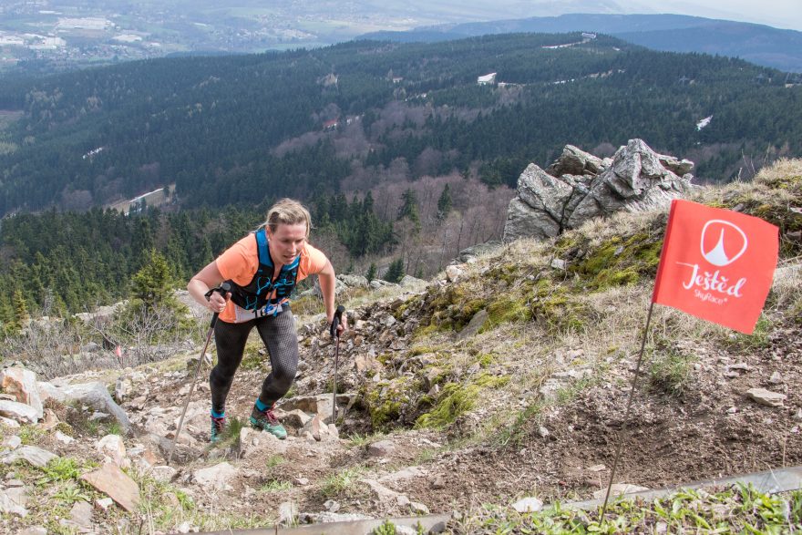 Stoupání na Ještěd SkyRace