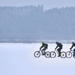 Bikeři na trati