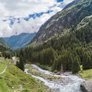 Nádherný alpský trail