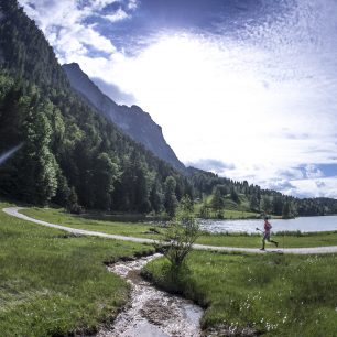 Kolem Zugspitzu je hned několik krásných jezírek