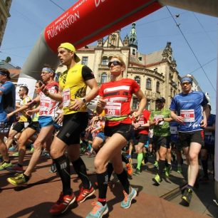 Start půlmaratonu