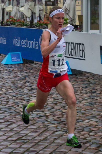 MS_sprint02 - Mistrovství světa ve Estonsku 2017, Sprint, doběh do cíle, autor Jakub Marek