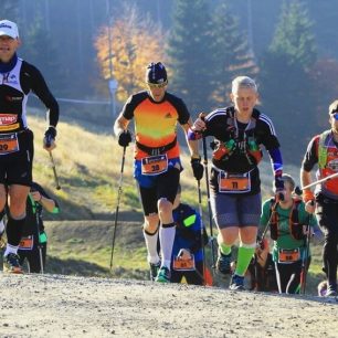 Na trase závodu Rock Point - Horská výzva 24 hodin v Jeseníkách