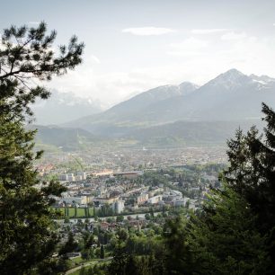 Výhled na Innsbruck