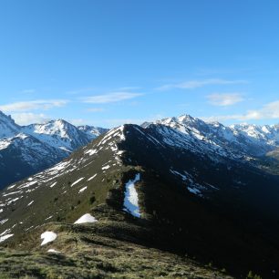 Hřebenovka - výhled z Grieskogelu