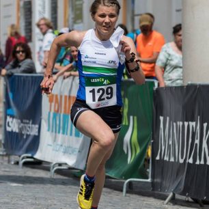 Jana Knapová na doběhu MČR ve sprintu