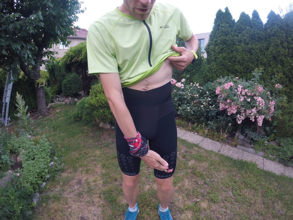 Compressport Trail Running Short V mají pas až k pupku