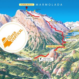 Marmolada Super Vertical – troufnete si na náročný závod až k „střeše“ Dolomit?