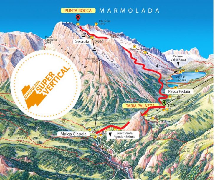 Marmolada Super Vertical – troufnete si na náročný závod až k „střeše“ Dolomit?