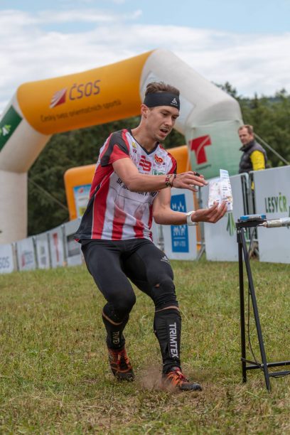 Miloš Nykodým razí cílovou kontrolu
