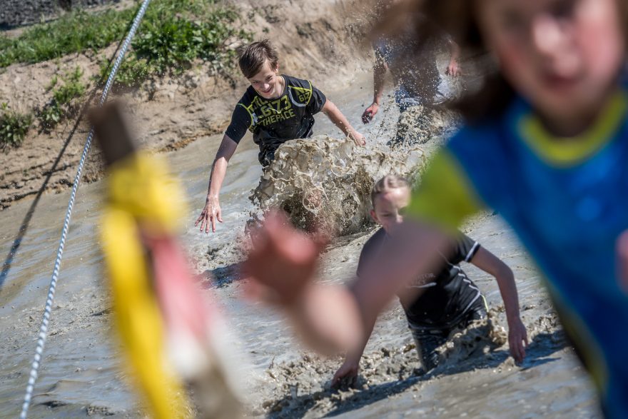 Malí, ale bojovní gladiátoři! - Do GLADIATOR RACE se mohou zapojit i děti