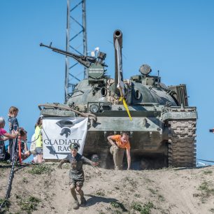 Malí, ale bojovní gladiátoři! - Do GLADIATOR RACE se mohou zapojit i děti