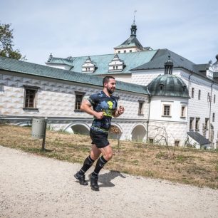 Trasa vedla kolem pardubického zámku