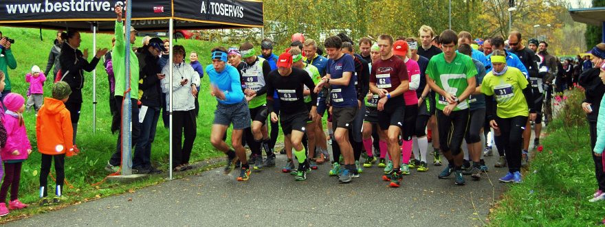 Start závodu na 10 km