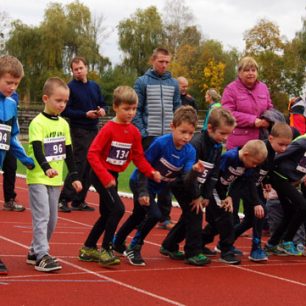 Start dětského závodu