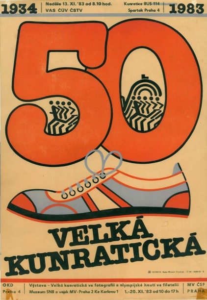 Plakát 50. Velká Kunratická
