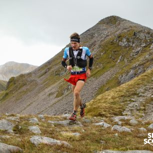 Ring of Steall Skyrace, MS ve skyrunningu, poslední hřeben před finálním seběhem do Kinlochlevenu