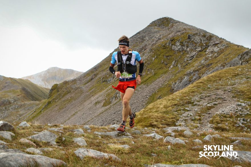 Ring of Steall Skyrace, MS ve skyrunningu, poslední hřeben před finálním seběhem do Kinlochlevenu