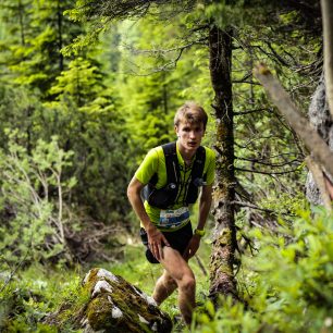 Hochkoenigman Speed Trail, stoupání na nejvyšší bod