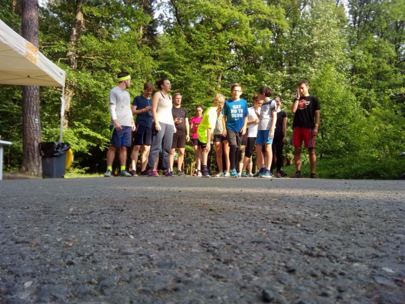 Start závodu