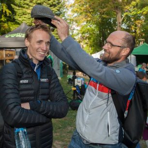 Vlevo Jan Šedivý - nastupující trenér reprezentace, vpravo Radek Novotný - končící trenér reprezentace