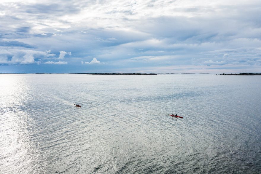 Na AR jsou často kajaky nebo swimrun