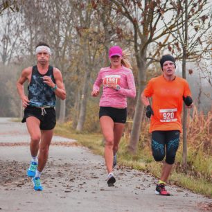 Vítězka půlmaratonu Valerie Soukupová na trati