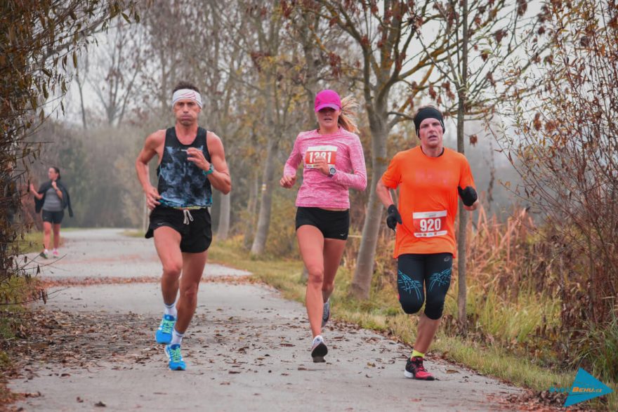 Vítězka půlmaratonu Valerie Soukupová na trati