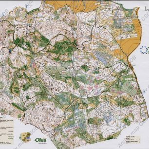 Mapa z roku 2007, kde naopak byl již hlavní kartograf přímo Aleš Hejna