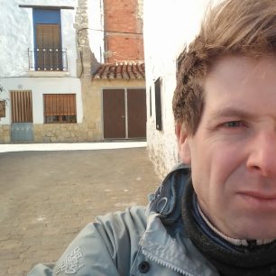 Selfie Aleše Hejny v oblasti Aras de los Olmos, kde letos strávil část ledna. Foto: archiv Aleše Hejny.