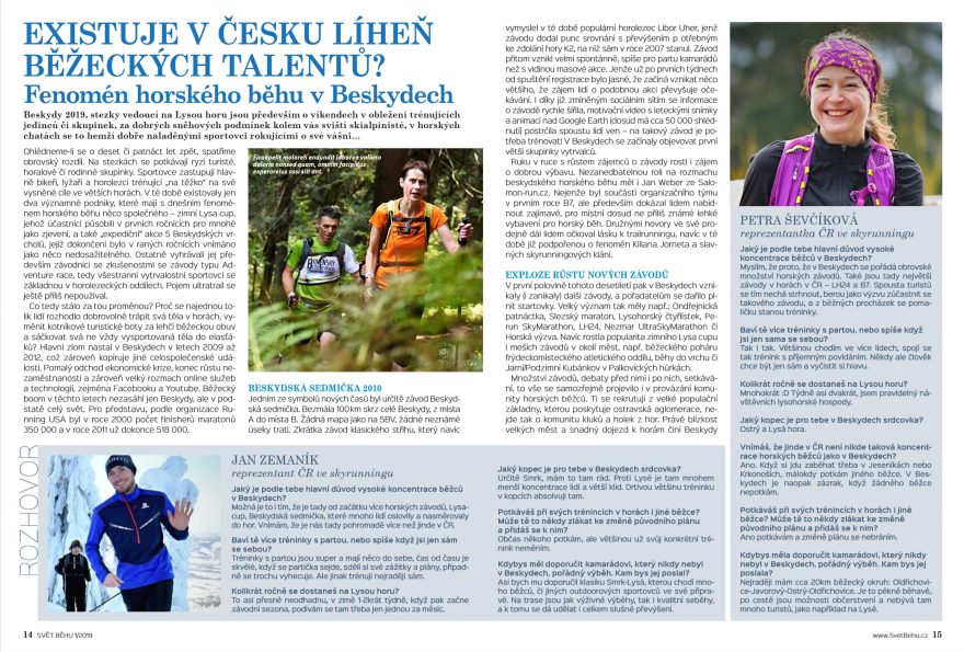 SB1/2019: Fenomén horského běhu v Beskydech
