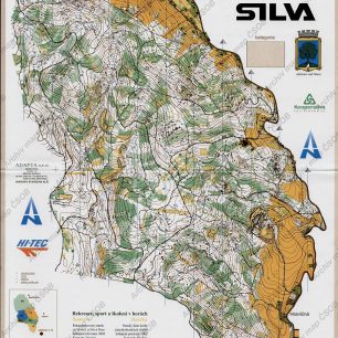 Mapa z předešlých MČR  - klasika