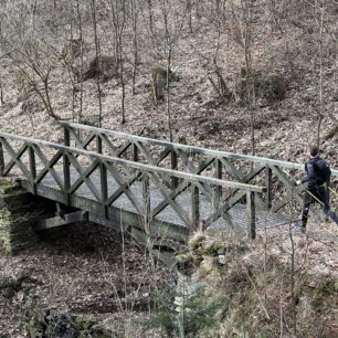 Přeběh mostku hraběnky Heleny Mniszkové