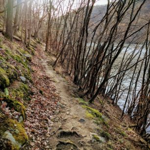 Trail u vodní nádrže Znojmo