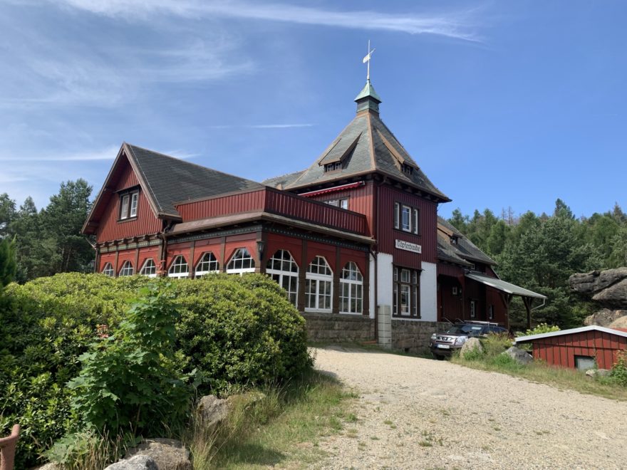 Vyhlídková restaurace u vyhlídky Töpfer