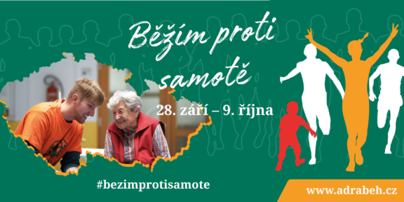 Podporujeme: Lidé napříč Českem poběží s organizací ADRA proti samotě