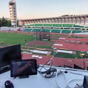 S komentátorem sportovních přenosů Michalem Dusíkem nahlédneme do zákulisí televizních přenosů nejen z atletiky.