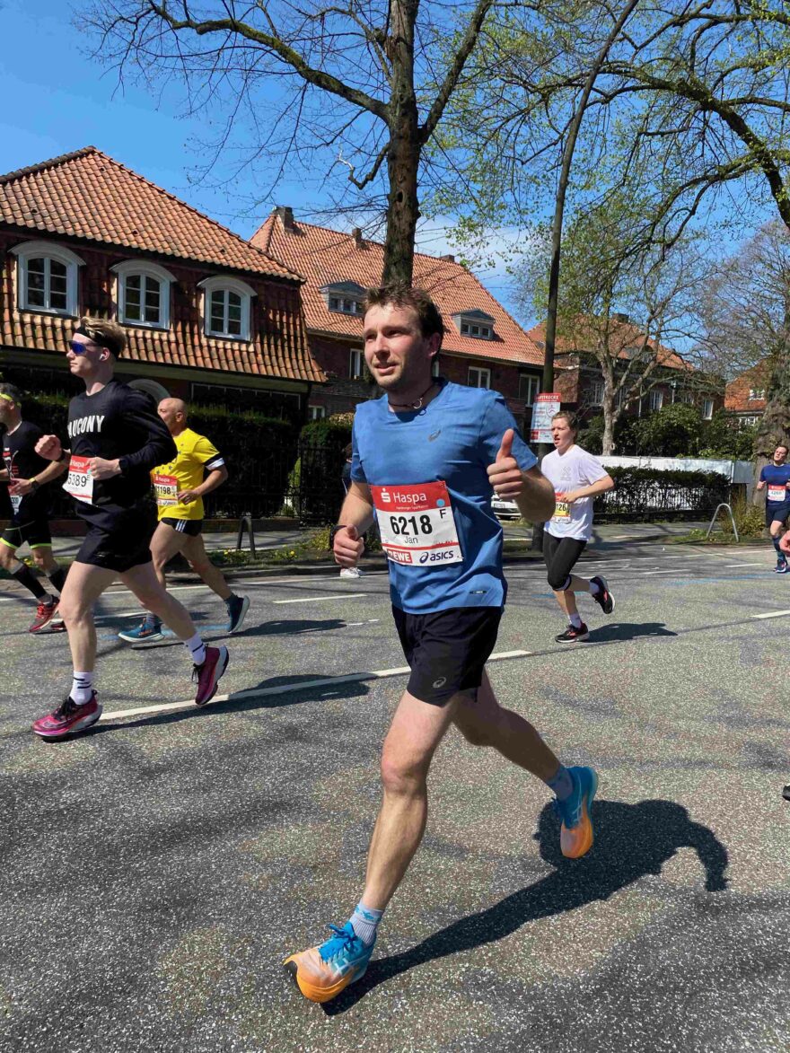 35. km, pohoda už jen předstíraná pro objektiv